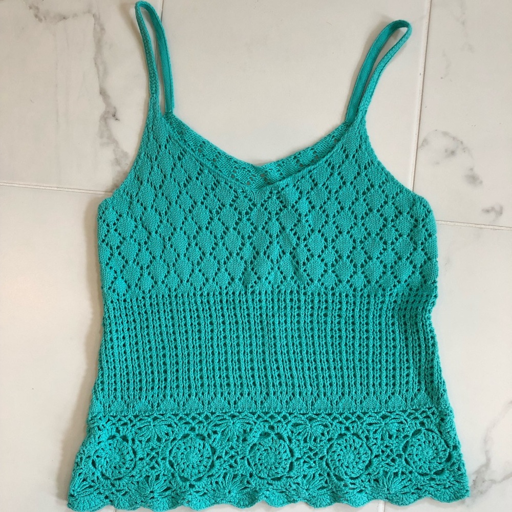 Sweater tank top